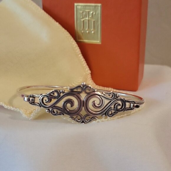 James Avery Sorrento Lacy Scroll Bracelet - Picture 3 of 12